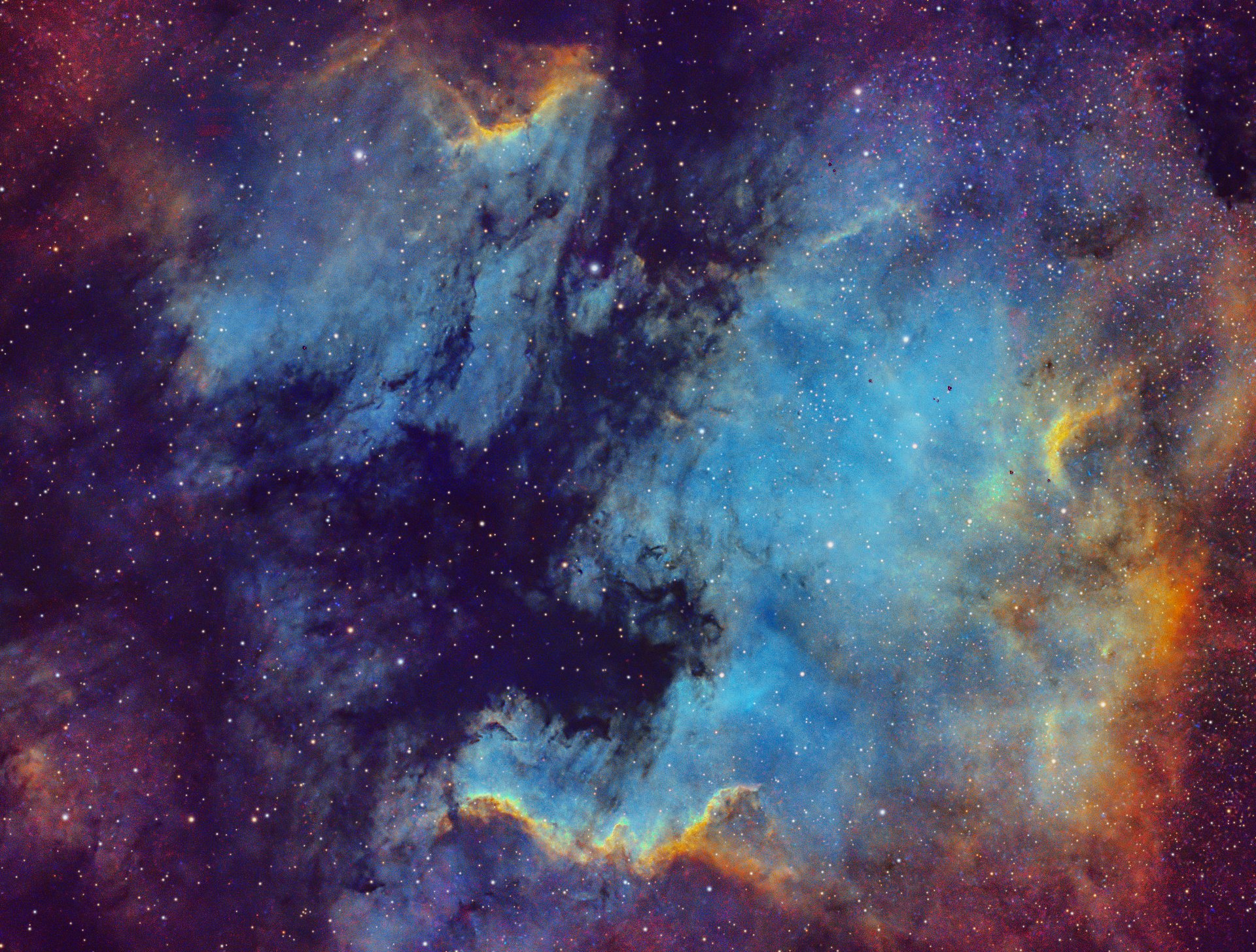 North America Nebula NGC 7000 Denab Cygnus Emission Nebula