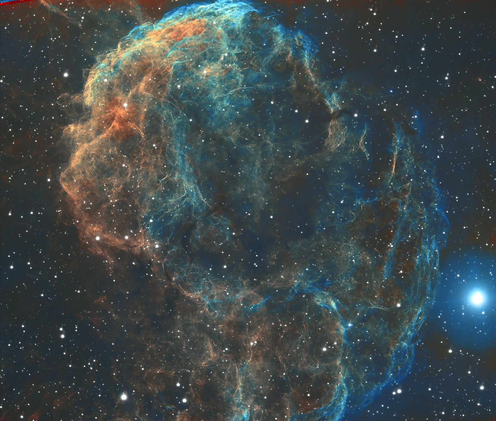 IC 443 Jellyfish Nebula Supernova Remnant pulsar